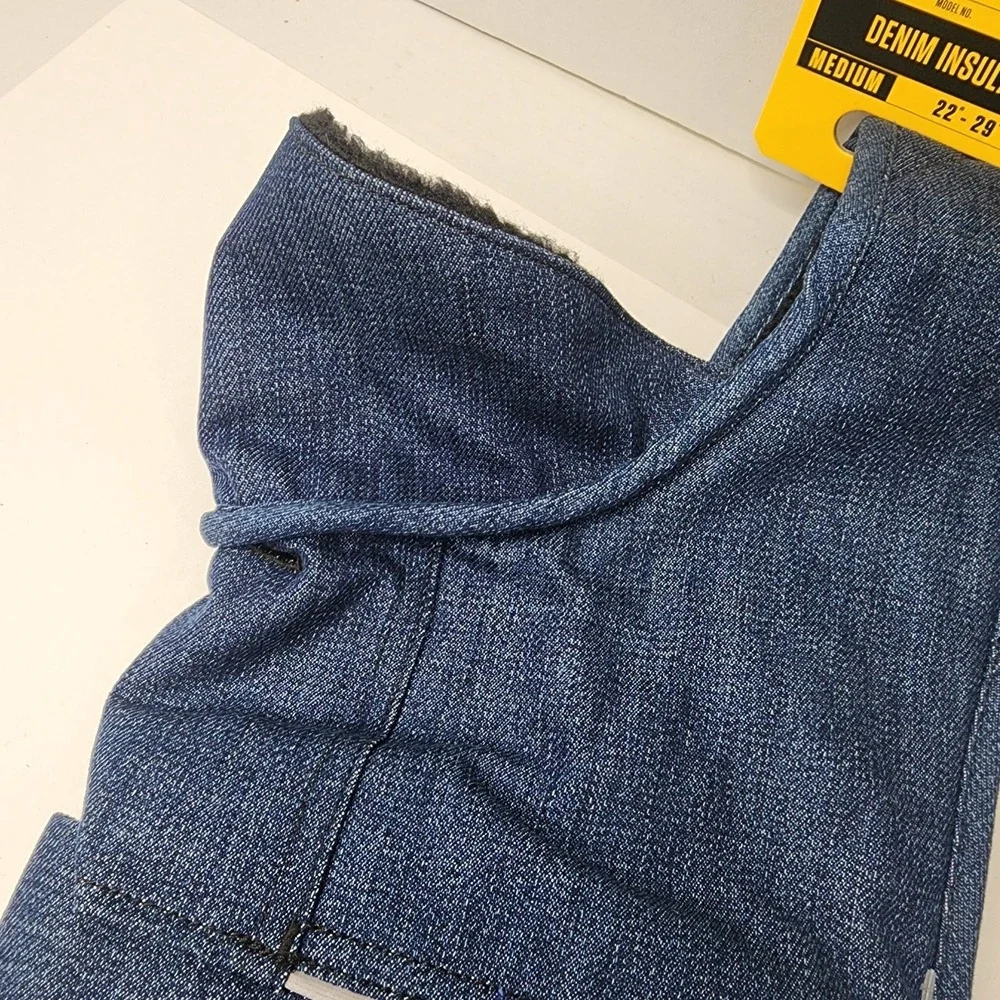 Carhartt Denim Insulated Dog Chore Coat, Size Medium 22